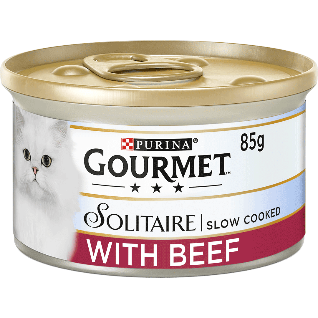 GOURMET® Solitaire Beef Wet Cat Food