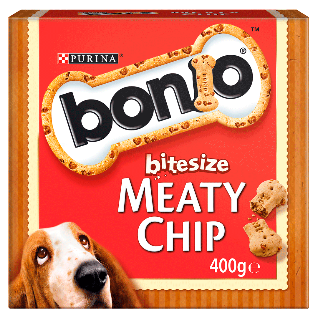 BONIO Meaty Chip Bitesize Dog Biscuits