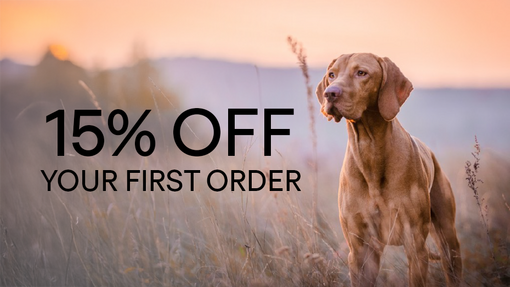 15% off your first order when you shop with us!