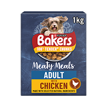 BAKERS® Meaty Meals Chicken Dry Dog Food