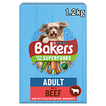 BAKERS® Beef with Vegetables Dry Dog Food