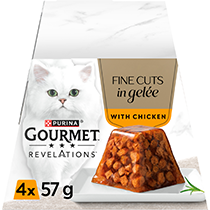 GOURMET® Revelations Gelée Chicken Wet Cat Food