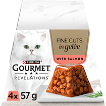 GOURMET® Revelations Gelée Salmon Wet Cat Food