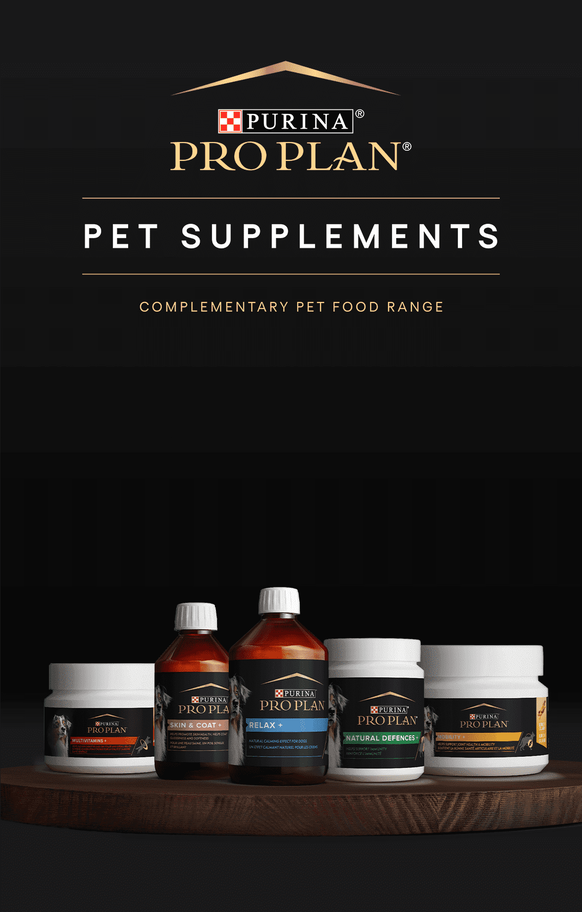 PRO PLAN® Supplements to give your dog more from life