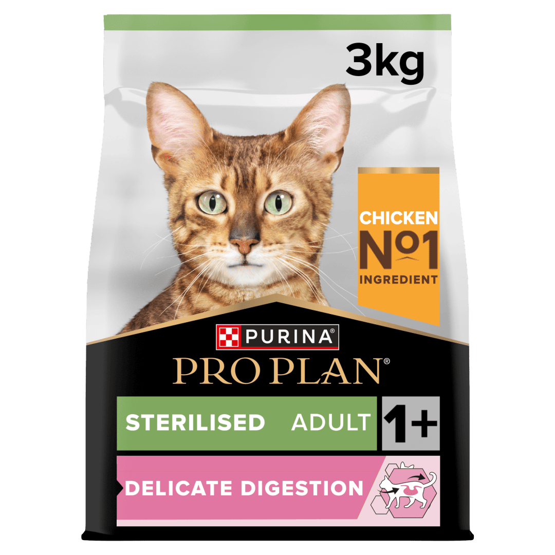 PRO PLAN® Sterilised Delicate Digestion Chicken Dry Cat Food