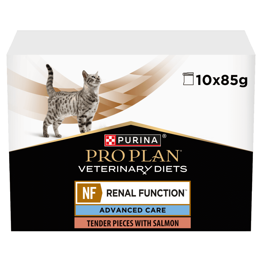 PRO PLAN® VETERINARY DIETS NF Renal Function Advanced Care with Salmon Wet Cat Food Pouch