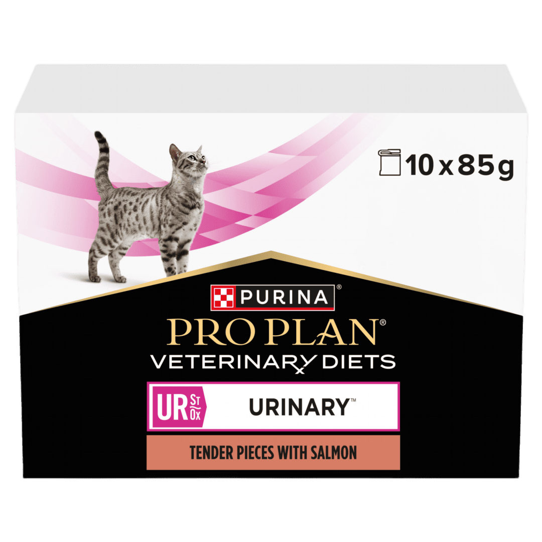 PRO PLAN® VETERINARY DIETS UR Urinary with Salmon Wet Cat Food Pouch