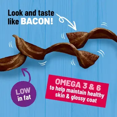 Look and taste like bacon!