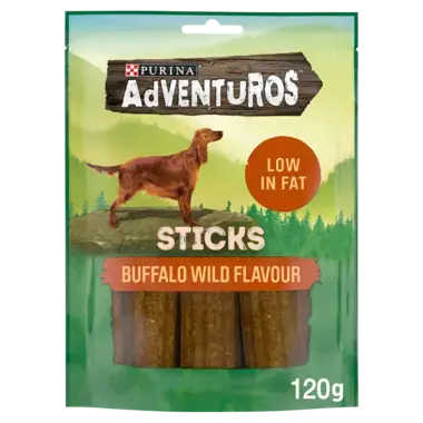 ADVENTUROS® Sticks Buffalo Dog Treats