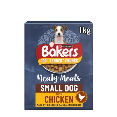 BAKERS® Meaty Meals Small Dog Chicken Dry Dog Food