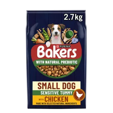 BAKERS® Small Dog Sensitive Tummy Chicken with Vegetables Dry Dog Food