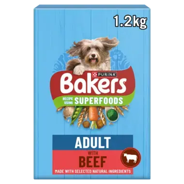 BAKERS® Beef with Vegetables Dry Dog Food