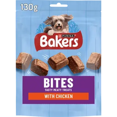BAKERS® Bites with Chicken Dog Treats