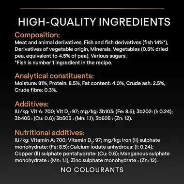 High-quality ingredients